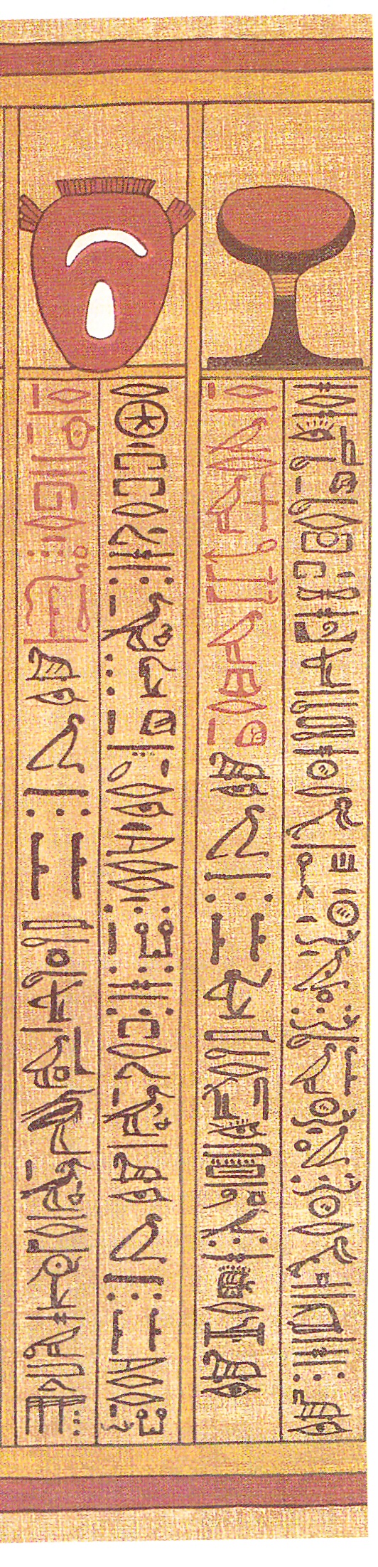 Formule de l'appuie-tête, papyrus d'Any